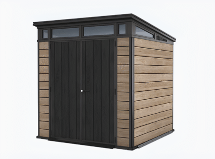 Signature 7x7 Storage Shed - Ashwood Brown